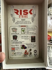 Hasbro Gaming Risk Strike Cards and Dice Game Fast & Fierce World Domination