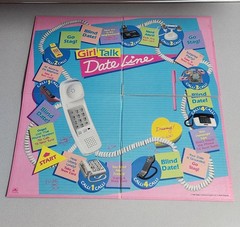 GIRL TALK DATE LINE 1989 BOARD GAME COMPLETE IN ORIGINAL BOX