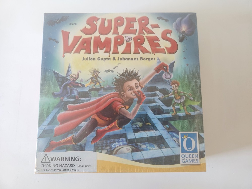 Super Vampires Queen Games 3D Board Game – NEW SEALED UNOPENED