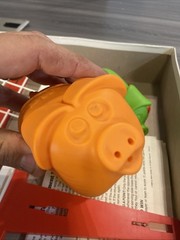 Vintage 1986 Milton Bradley PIG PONG Tabletop Game Complete