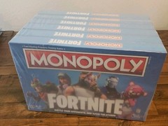 (6) 6x Case of Fortnite Monopoly Board Game Limited Edition Fortnite New Sealed