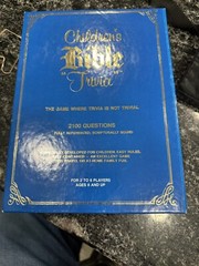 Children’s Bible Trivia Game Family Christian Religious