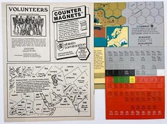 The Tigers are Burning Campaigns for the Ukraine 1943-44 Game, Unpunched w/Map