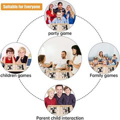 Big Desktop Winner PK Board Game Fast Sling Puck Game Family Toy Child Gift 21″