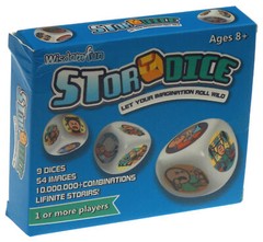 Story Dice 9 Actions Storytelling Cubes Gift Stories Travel Party Game Education