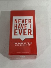 Never Have I Ever Party Card Poor Life Decisions Game Classic Edition Ages 17+