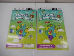 Travel Game Lot-Road Trip, Chalkboard Game, Thinkfun, Travel Activity Book