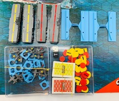 1977 Carrier Strike Game Milton Bradley Complete in Great Condition FREE SHIP
