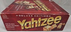 Yahtzee Deluxe Edition Gold Dice Vintage 1997 Game Shake, New Pencils Complete