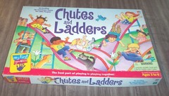 Vintage 1999 Milton Bradley CHUTES AND LADDERS Board Game COMPLETE 1990’s