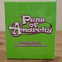 Puns of Anarchy Outrageous Pun Making Party Game Deck Card Game Sealed New