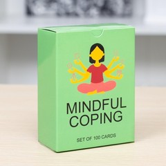 100 Mindful Coping Activity Cards – Self-Care & Stress Management Prompts for…