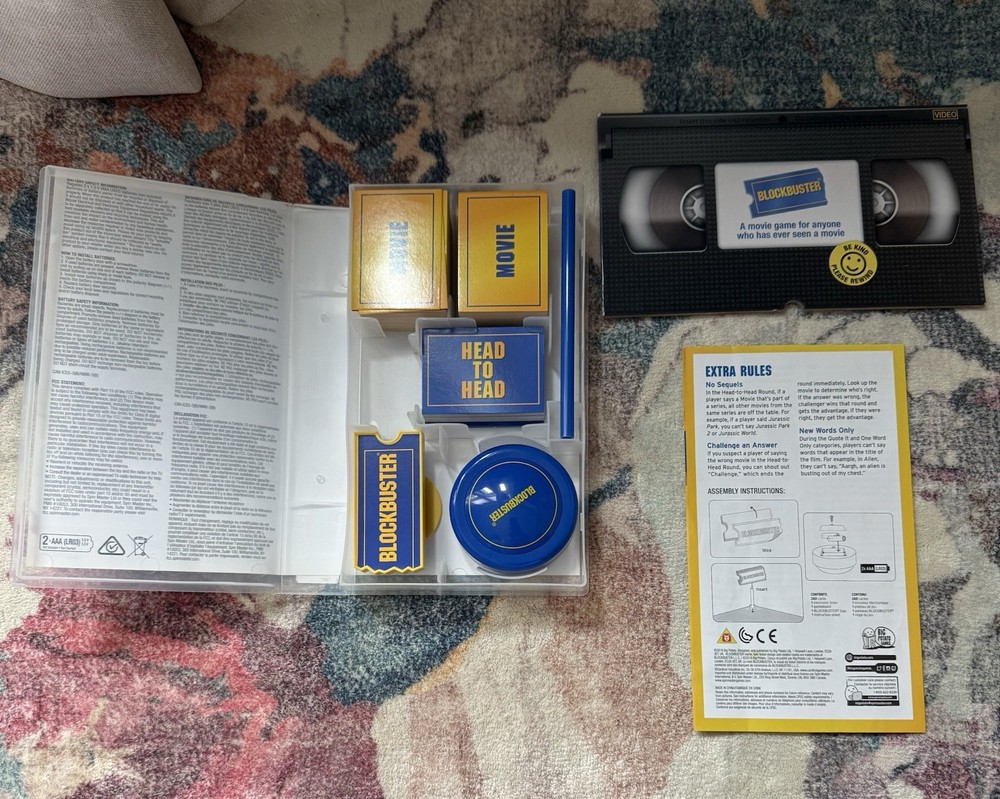 The Blockbuster Game: A Movie Party Game for the Whole Family – Video Games & TV
