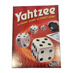 Yahtzee Board Game – Classic Dice Game For Family – Kids & Adults Hasbro Gaming