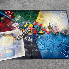 Duel Masters Battle of the Creatures Board Game 2004 95% Complete Missing 5 Piec
