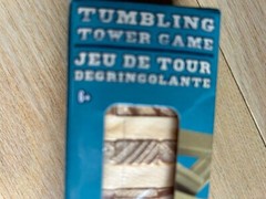 Jeu De Tour wood Tumbling Tower Game