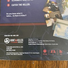 NEW Dead on The Vine An Immersive Murder Mystery Experience Game Hunt A Killer