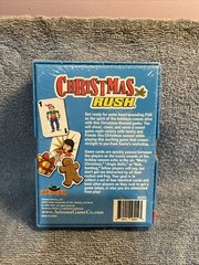 Christmas Rush Card Game 3 to 8 Players Ages 8 New Sealed Box Christmas Gift