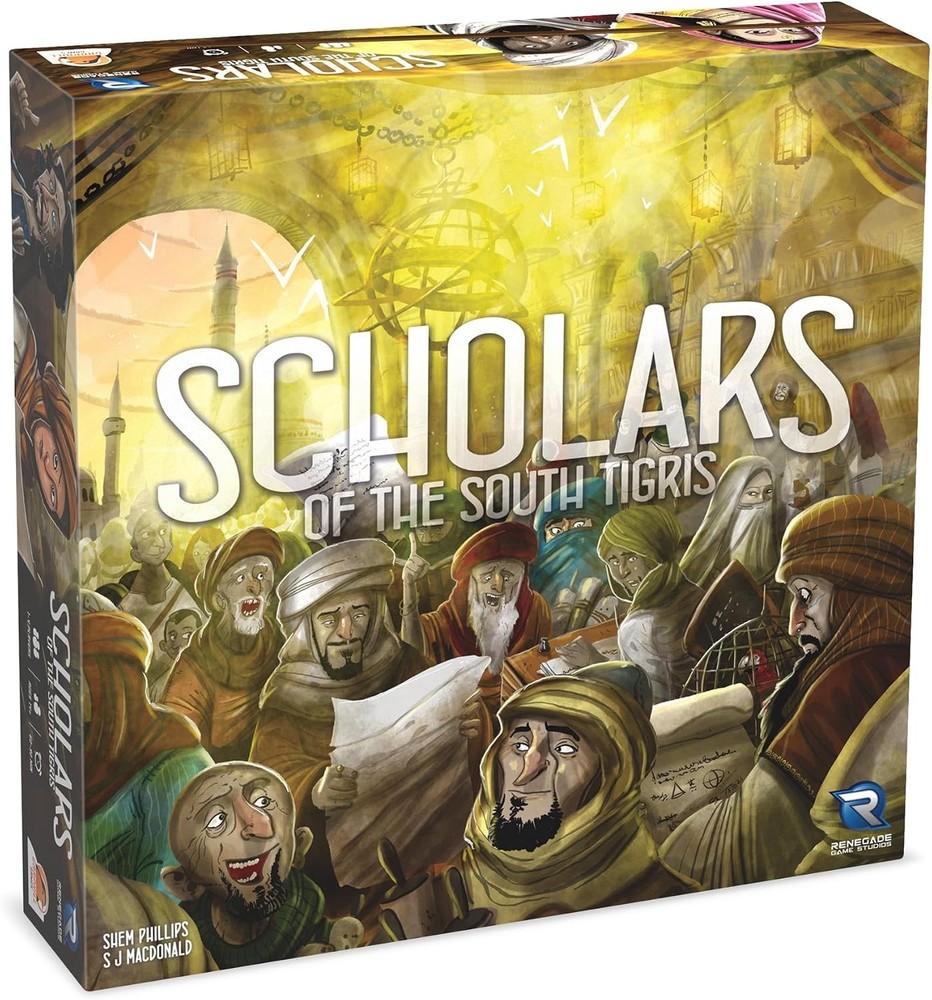 Renegade Game Studios: Scholars of the South Tigris Strategy Board Game