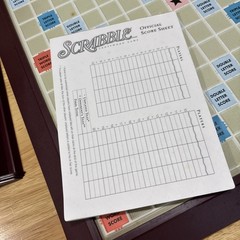 Milton Bradley 4034 Scrabble Deluxe Edition Board Game 2001