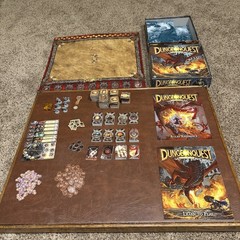 DungeonQuest Revised Edition Fantasy Flight Games 2014 Complete
