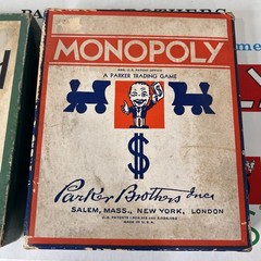 Vintage Monopoly Collection Lot 1930s Parker Bros Sets + 1970s Complete Game