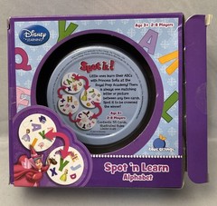 Spot It! Disney Learning – Sofia The First Edition – – Spot’n Learn Alphabet