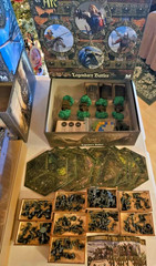 Time of Legends Joan of Arc by Mythic Games w/11 Expansions plus lots of extras!