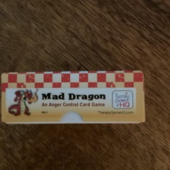 Mad Dragon Anger Control Card Game for Children 6-12 Years ADHD Therapy Game