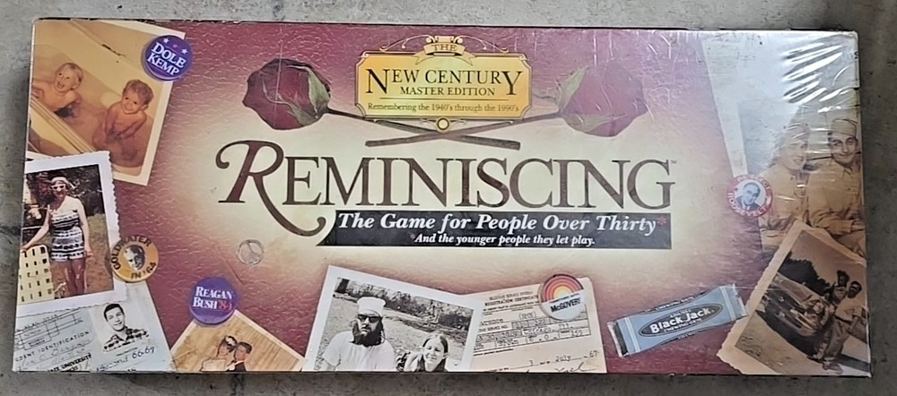 Vintage 1998 REMINISCING The Millennium Edition The Game for People Over Thirty