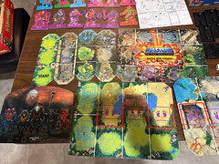 Masters of Universe Battle for Eternia Board Game He-Man 1985 Partial Set in Box