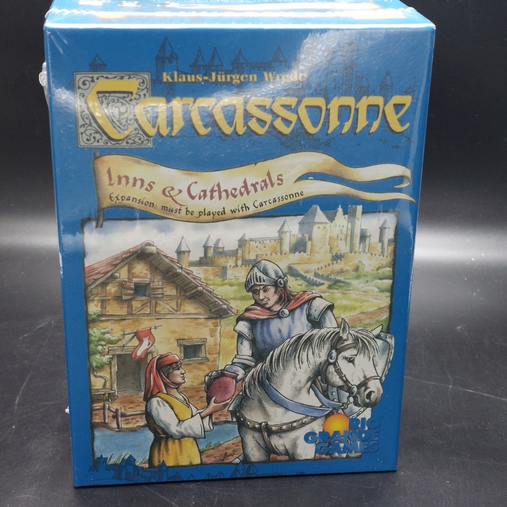 Carcassonne Inns & Cathedrals (1st Edition, Rio Grande Games) New Sealed 2002