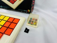 Vintage Rubiks Race Game Rubiks Cube Ideal Toy Corporation 1982 – 98% Complete