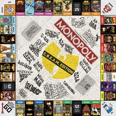 Wu Tang Clan MONOPOLY Board Game Cream (C.R.E.A.M. Edition) New Sealed