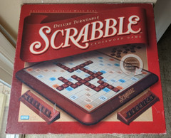 Milton Bradley 4034 Scrabble Deluxe Edition Board Game