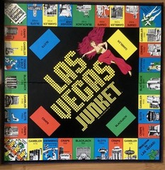 Las Vegas Junket Board Game-Cadaco-Casino Style Gaming 1979 Vintage Complete