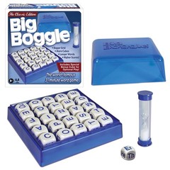 Big Boggle with 5×5 Grid and 25 Letter Cubes Games USA, Thought Provoking Wor…