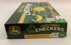 John Deere Checkers By Masterpieces Puzzles #41304 Complete