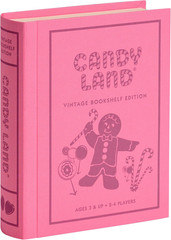 Candy Land Vintage Bookshelf Edition – Classic Board Game for Kids, Ages 3+