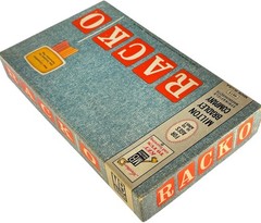 Vintage Racko Milton Bradley Classic Game/Set Complete/2-4Players/#4615/1961 Box