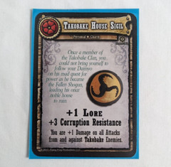 SHADOWS OF BRIMSTONE Board Game TAKOBAKE HOUSE SIGIL PROMO 342 FFP