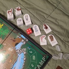 Education Outdoors Camp Board Game Unisex OS Multicolor Nature Trivia