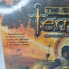 Stratelibri The Mystery of the Templars Historical Strategy Board Game RPG New!