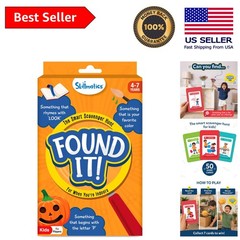 Found It! Educational Scavenger Hunt Card Game for Ages 4-7 – 50 Cards