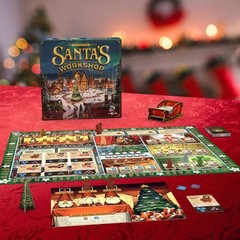 Santa’S Workshop Standard Edition (2Nd Ed) – Christmas-Themed Board Game by for