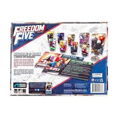 Arcane Wonders Freedom Five Rubble Ruin Expansion 1-5 Players Ages 14 And Up 90