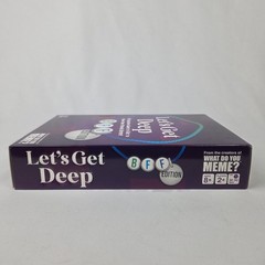 Let’s Get Deep BFF Edition Question Game NEW Factory Sealed