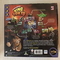 King of Tokyo Board Game Iello 2-6 player 8+ EUC 100% Complete
