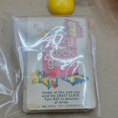 vintage 1964 Crazy Clock Game Ideal “99%” complete!
