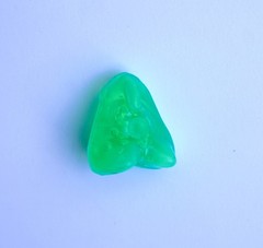 Crazy Bones Original 1996 Translucent green Jaws